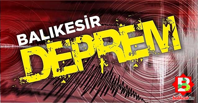 Balıkesir'de peşpeşe 9 deprem